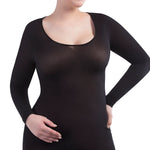 TOP CLASSIC MAXI - CREW NECK - LONG SLEEVE