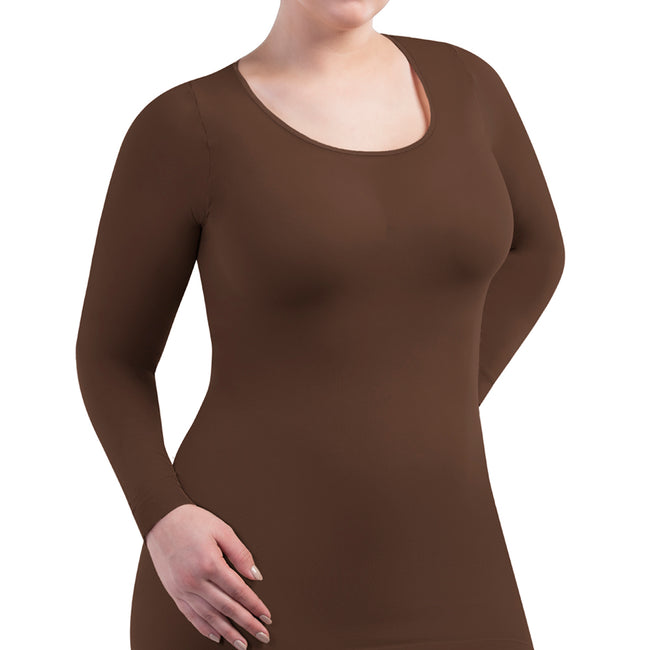 TOP CLASSIC MAXI - CREW NECK - LONG SLEEVE