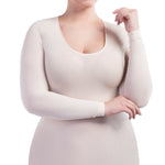 TOP CLASSIC MAXI - CREW NECK - LONG SLEEVE