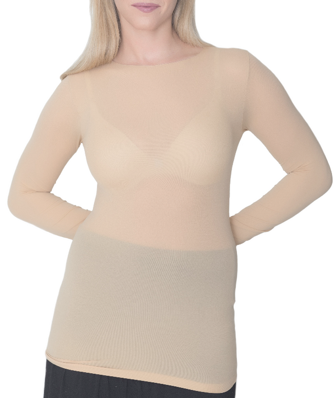TOPS COUTURE CLASSIC CREW NECK SEAMLESS